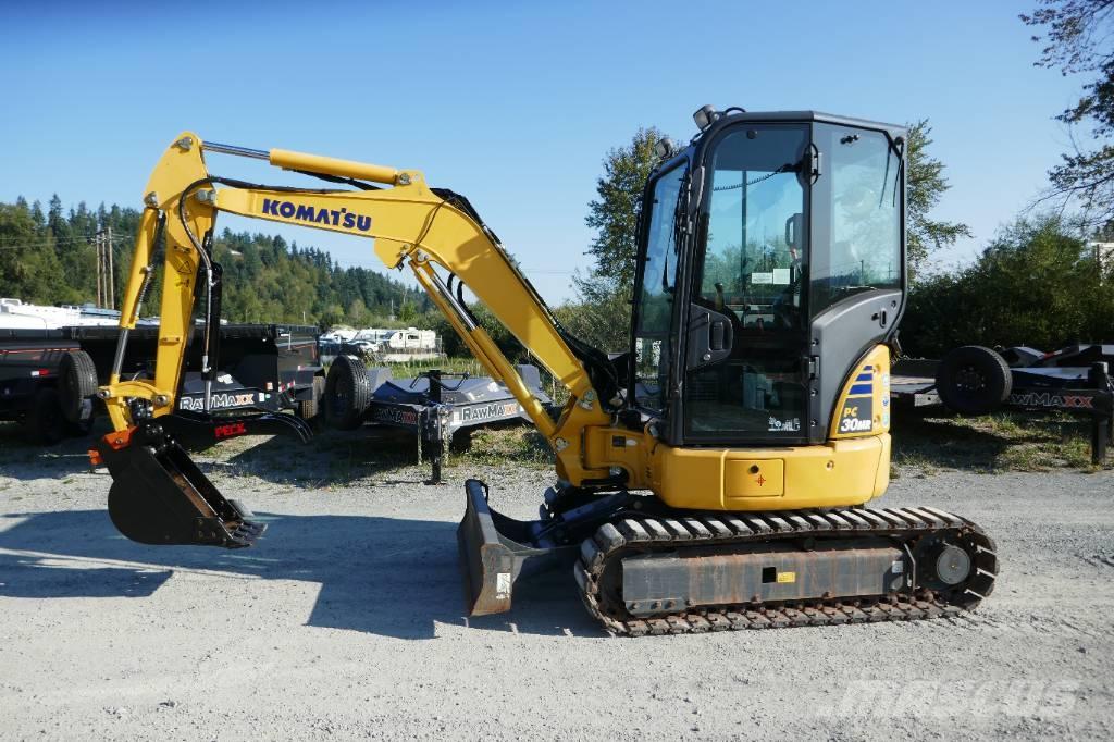Komatsu PC30MR-5 Міні-екскаватори < 7т