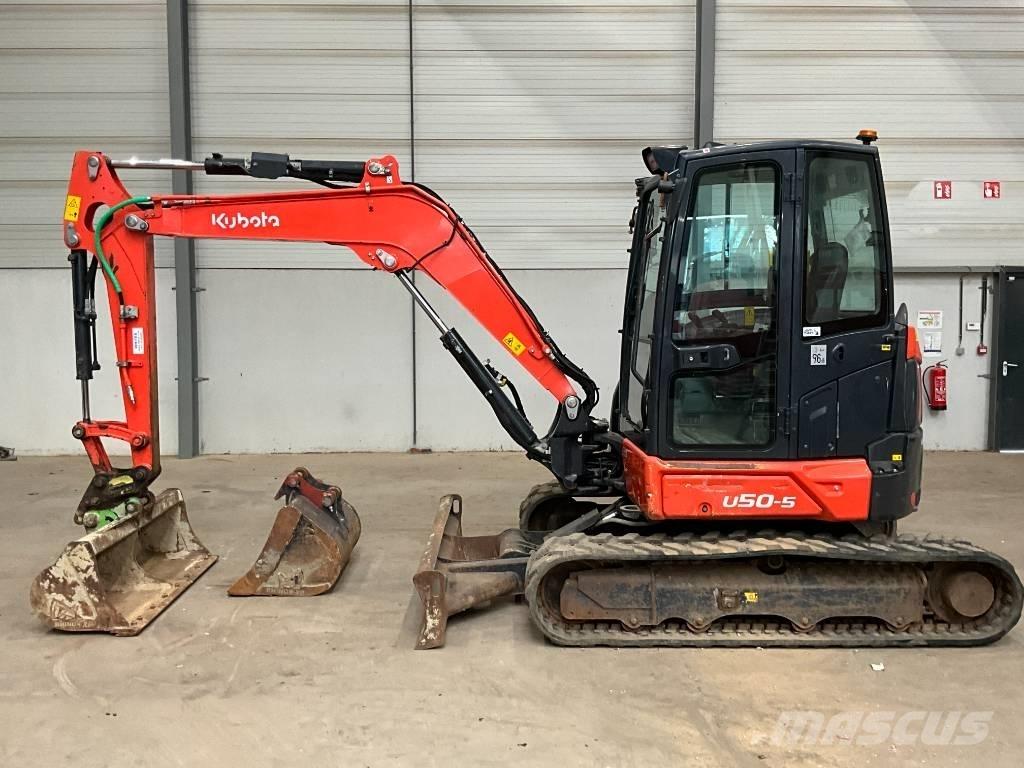 Kubota U 50-5 Міні-екскаватори < 7т