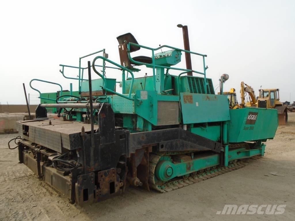 Vögele Super 2000 Асфальтовкладачі
