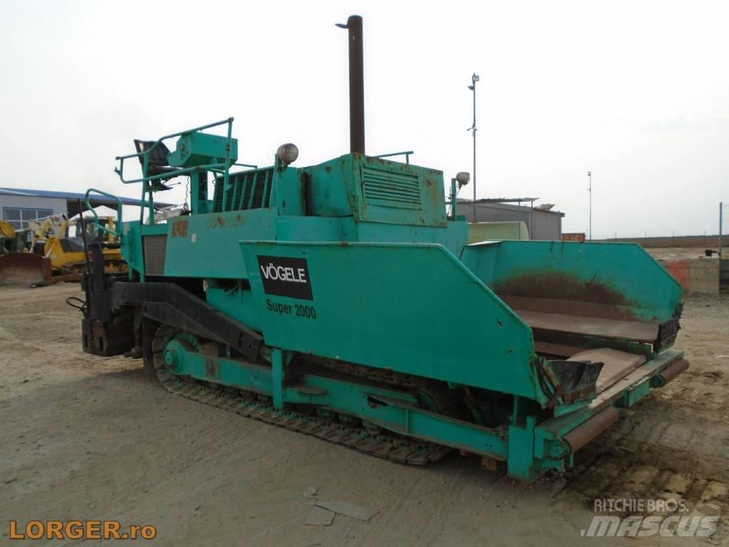 Vögele Super 2000 Асфальтовкладачі
