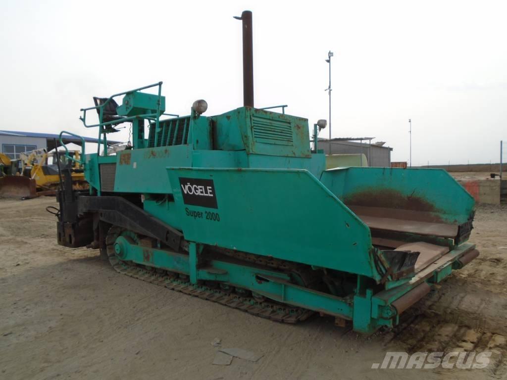 Vögele Super 2000 Асфальтовкладачі