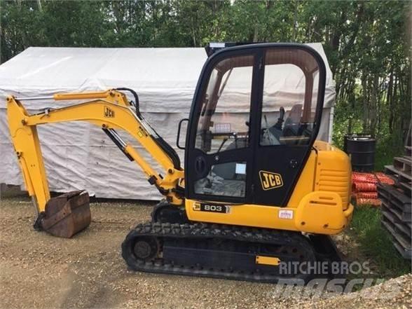 JCB 803 Міні-екскаватори < 7т