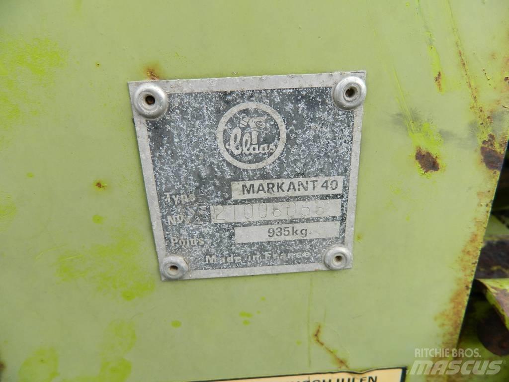 CLAAS Markant 40 Тюкові прес-підбирачі