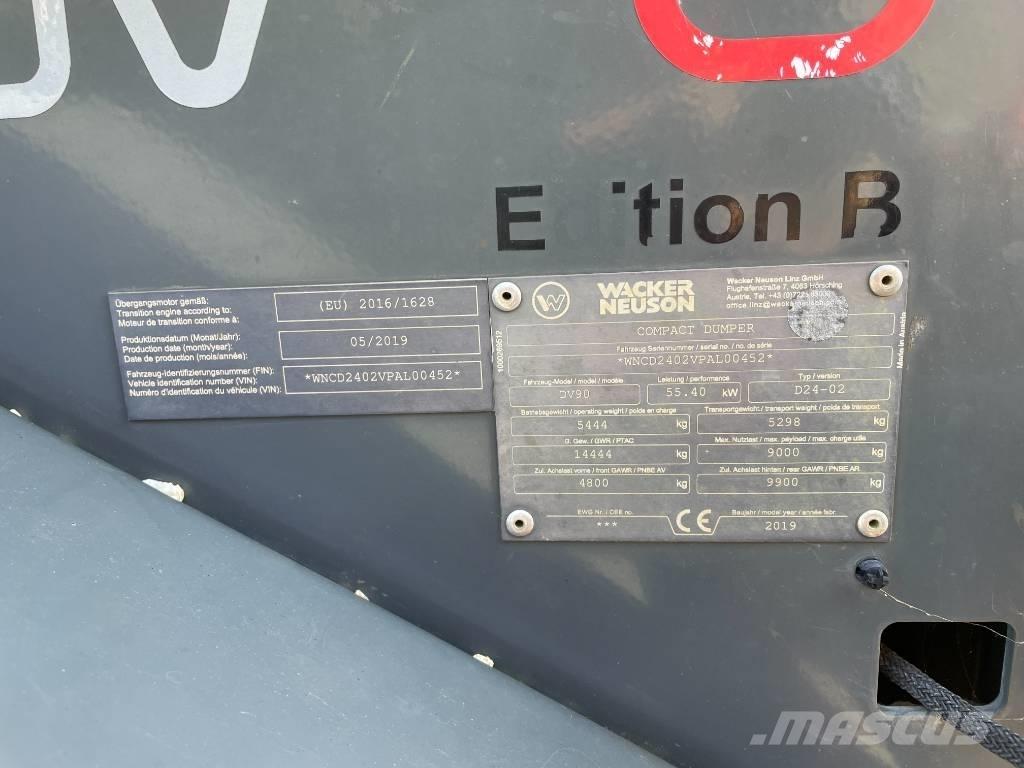 Wacker Neuson DV 90 Міні самоскиди