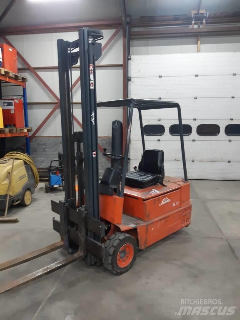 Linde E 16 Електронавантажувачі