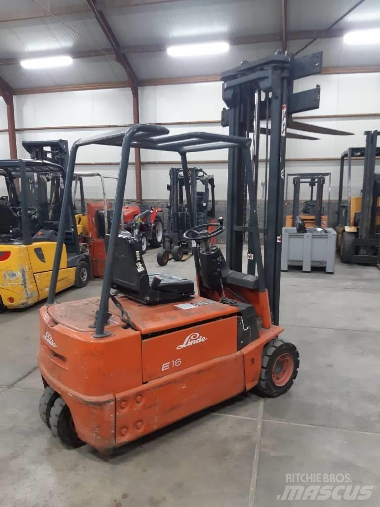 Linde E 16 Електронавантажувачі