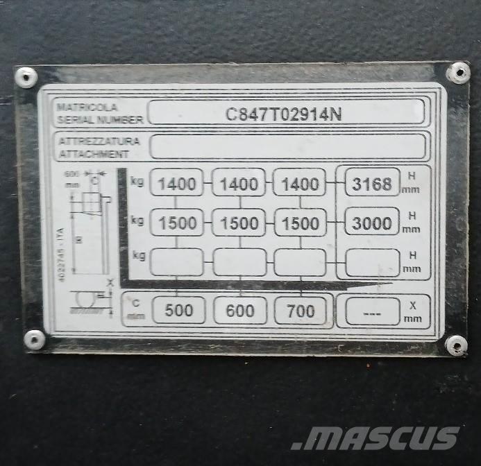 Yale MS15XSL Ручний візок