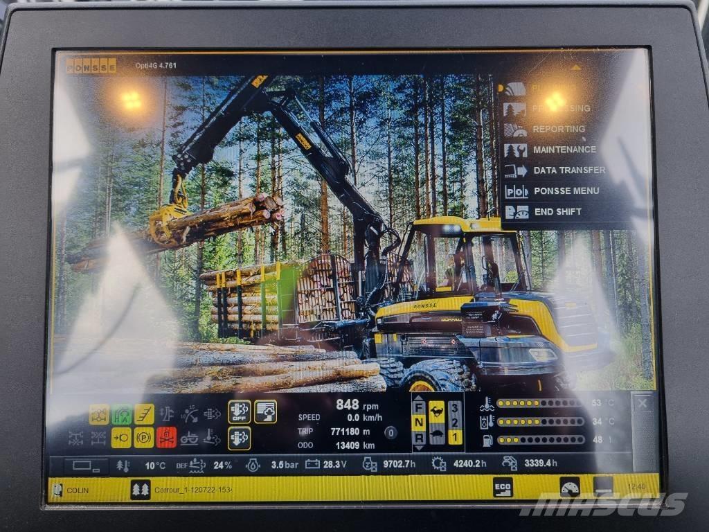 Ponsse Buffalo 8W Форвардери