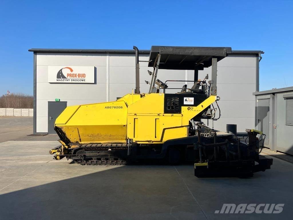 Volvo ABG 7820 Асфальтовкладачі