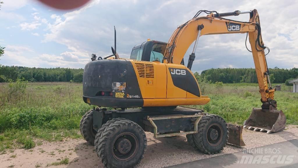 JCB JS 145 W Колісні екскаватори