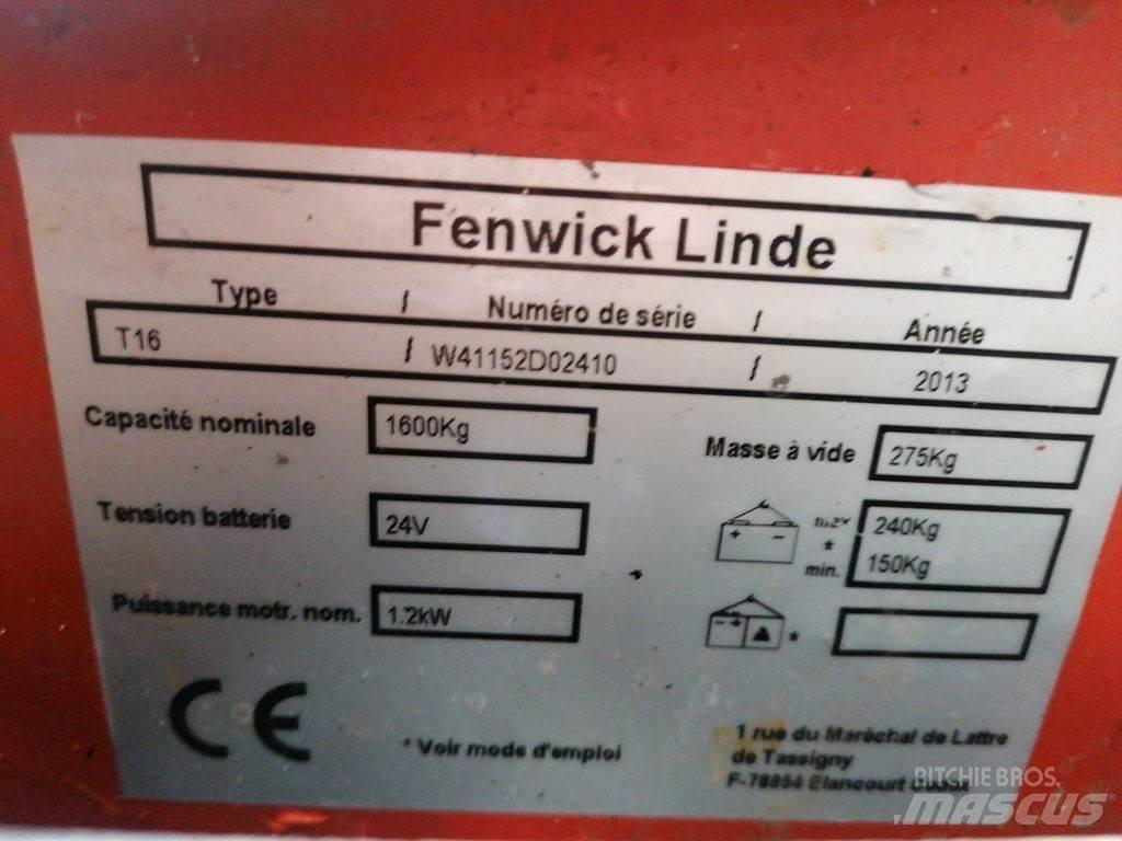 Linde T16 Штабелери