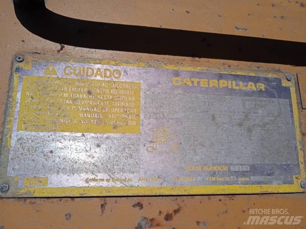 CAT V35D Газові навантажувачі