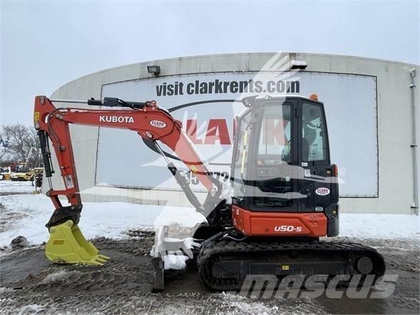 Kubota U55-5 Міні-екскаватори < 7т