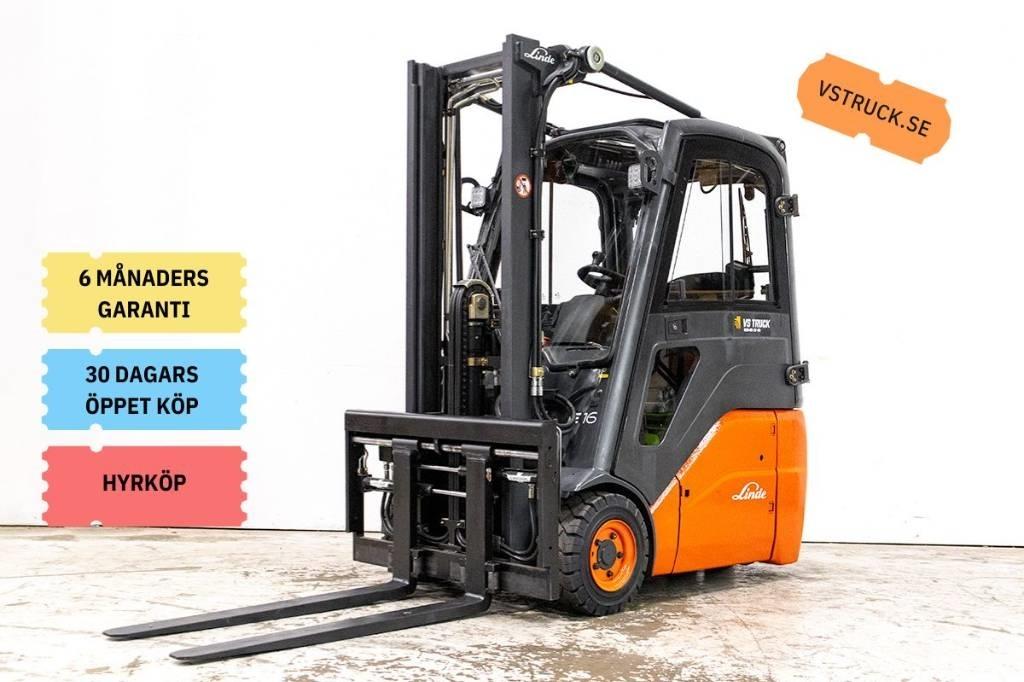 Linde E 16 Електронавантажувачі