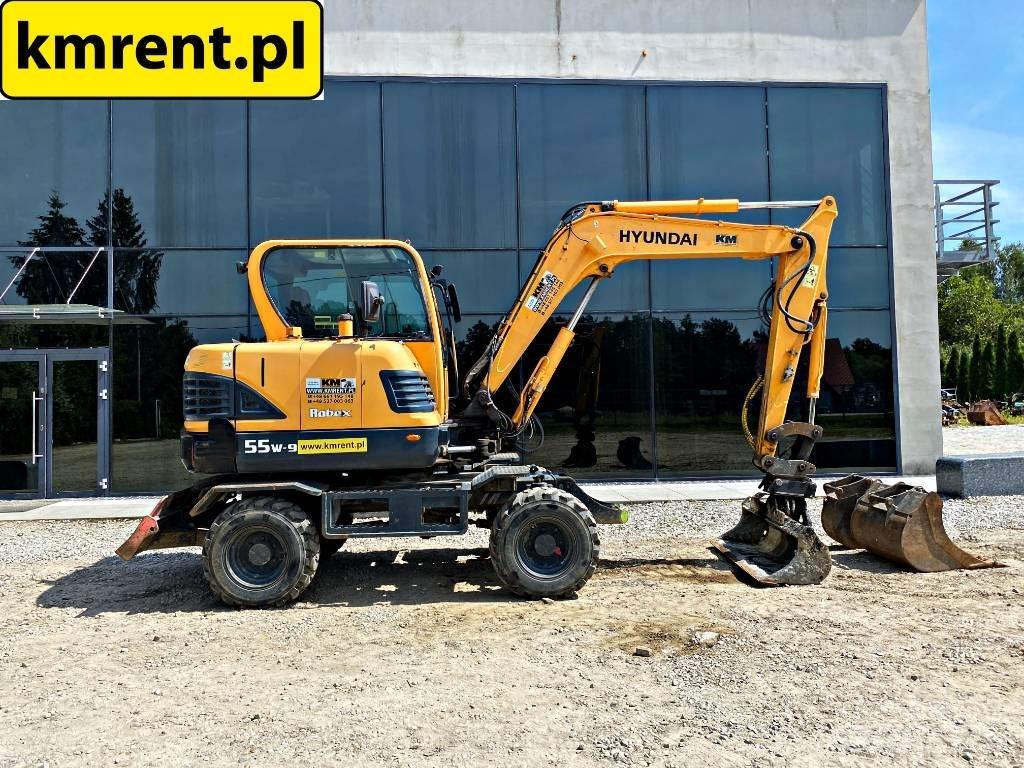 Hyundai Robex 55-9 A Колісні екскаватори