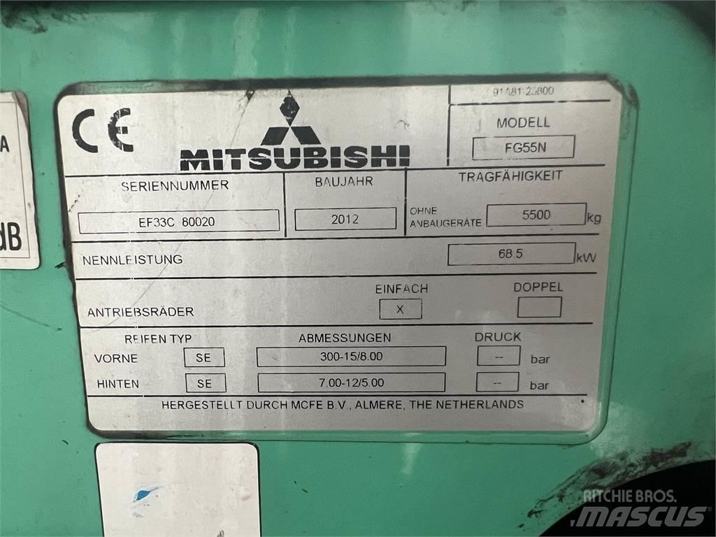 Mitsubishi FG 55 N Газові навантажувачі