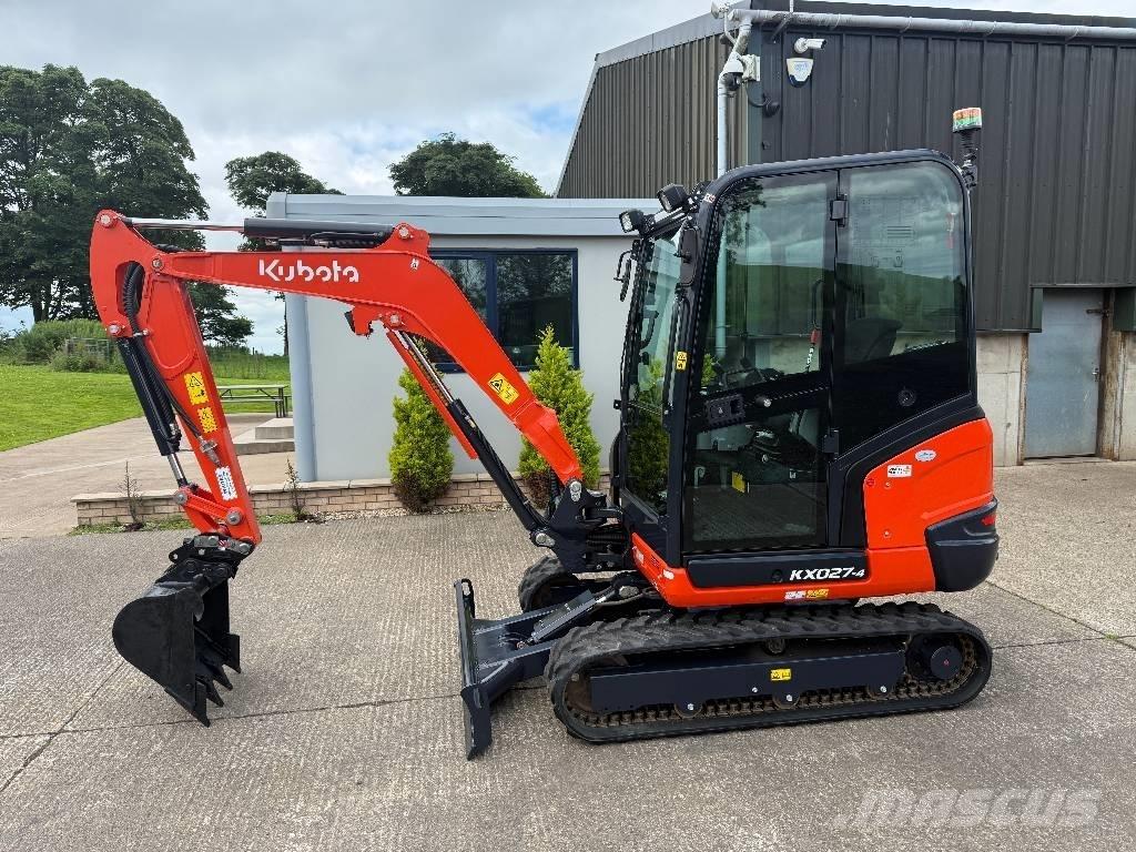 Kubota KX027-4 Міні-екскаватори < 7т