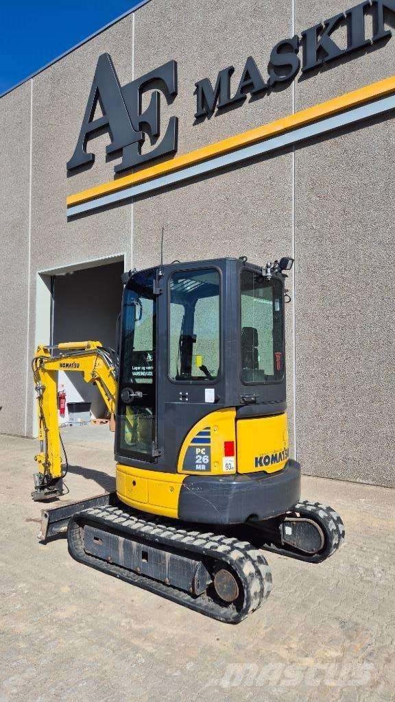 Komatsu PC 26 MR-3 Міні-екскаватори < 7т