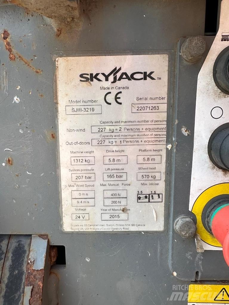 SkyJack SJ 3219 Підйомники-ножиці