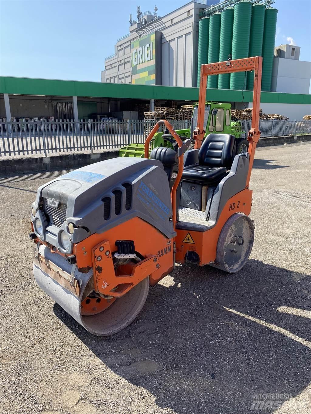 Hamm HD 8 Котки тротуарні