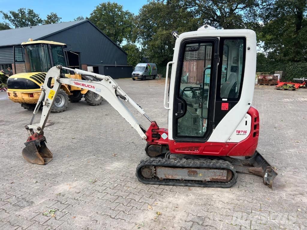 Takeuchi TB 216 Міні-екскаватори < 7т