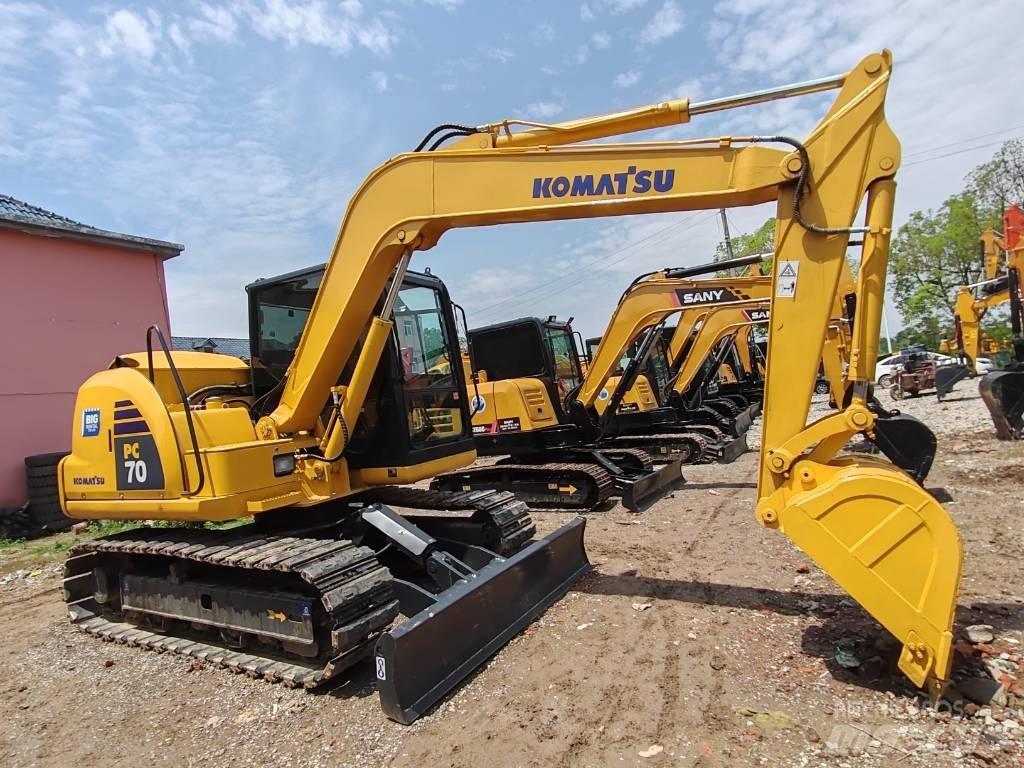 Komatsu PC 70 Міні-екскаватори < 7т