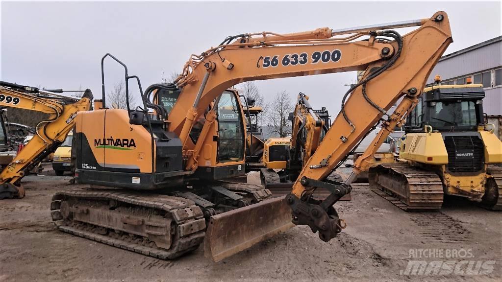 Hyundai R125 Гусеничні екскаватори