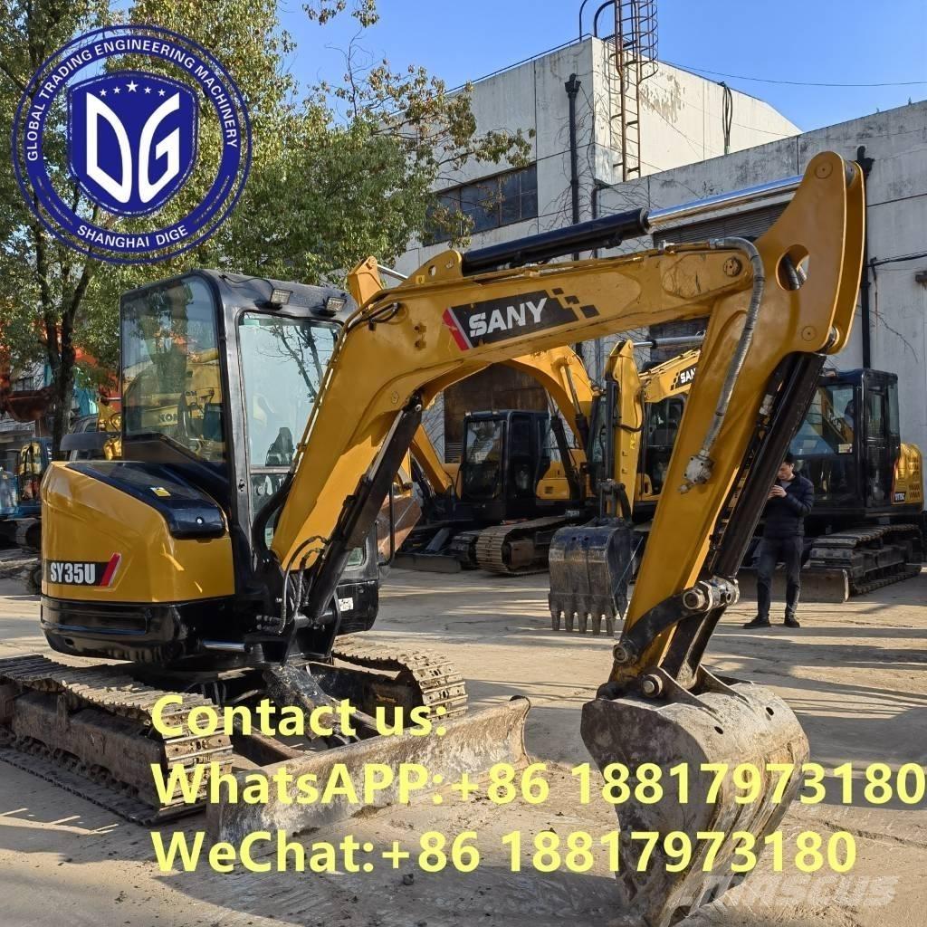 Sany SY 35U Міні-екскаватори < 7т