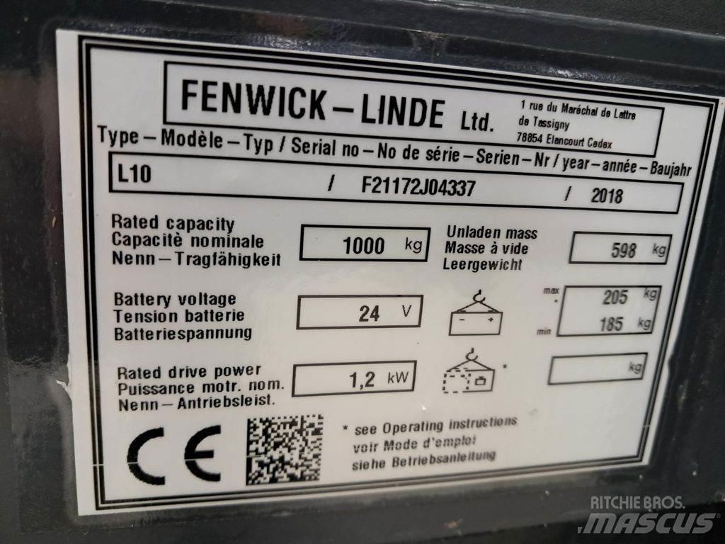 Linde L10 Ручний візок