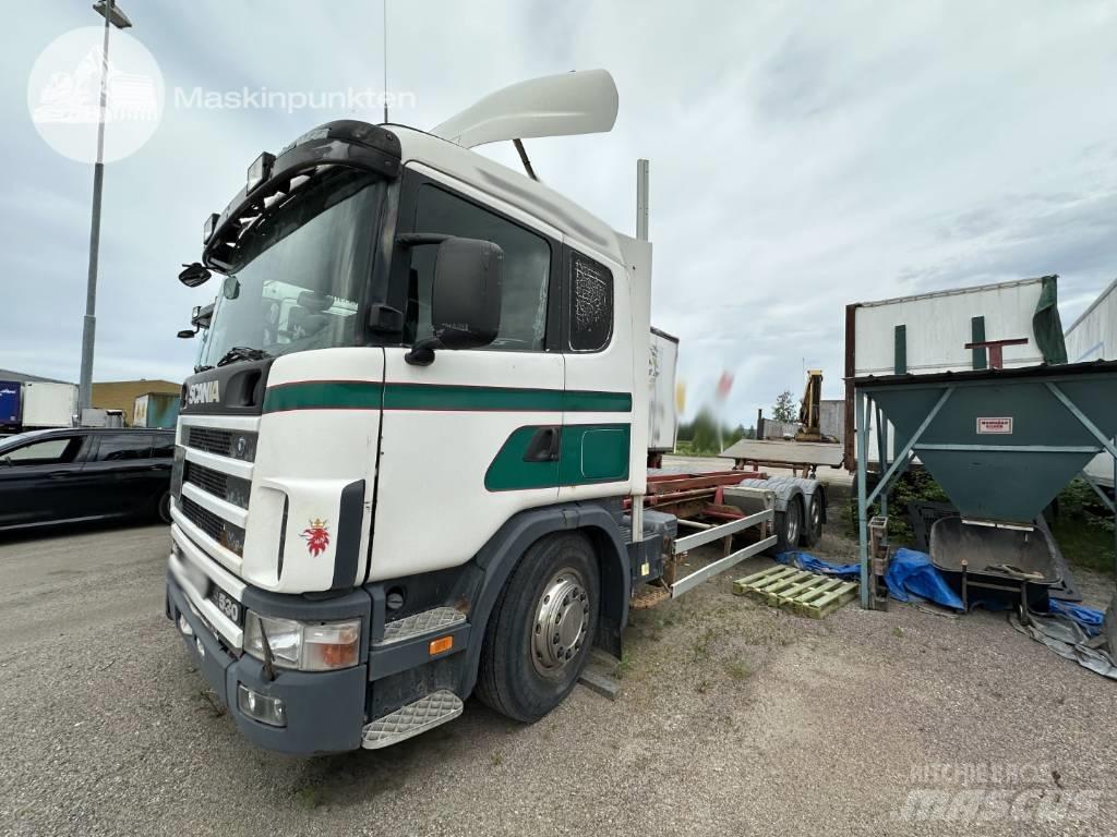 Scania R 124 LB Автоконтейнеровози