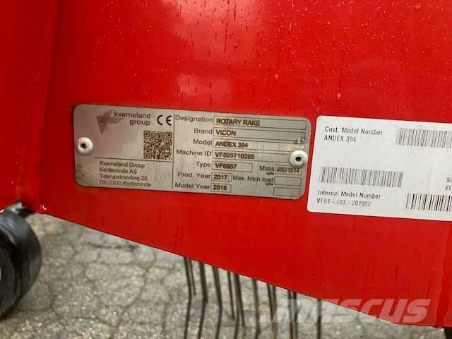 Vicon Andex 394 Рядкові жатки