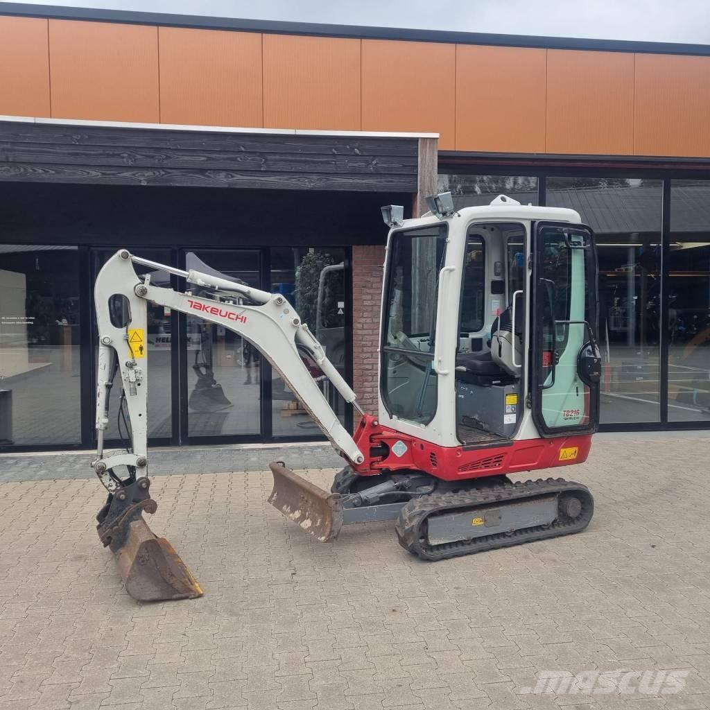 Takeuchi TB 216 Міні-екскаватори < 7т