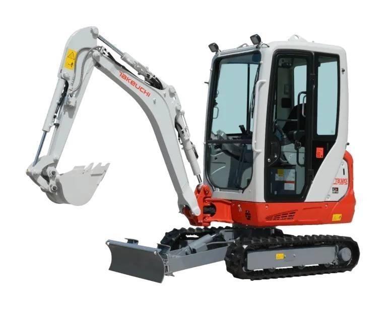 Takeuchi TB320 Міні-екскаватори < 7т