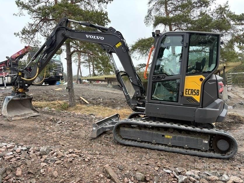 Volvo ECR58F Міні-екскаватори < 7т