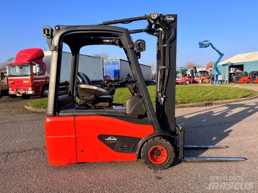 Linde E18L-02 Електронавантажувачі