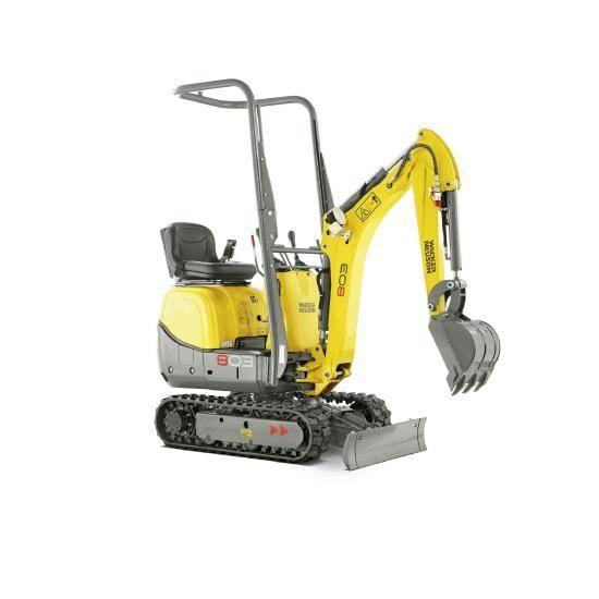 Wacker Neuson 803 Міні-екскаватори < 7т