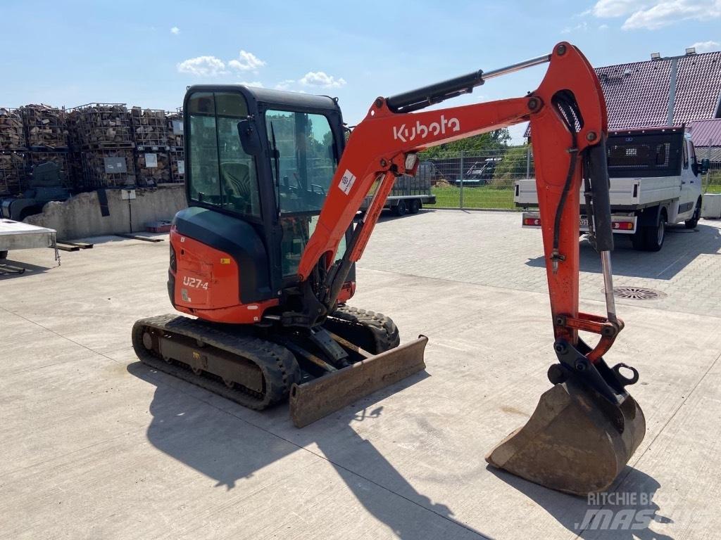 Kubota U 27-4 Міні-екскаватори < 7т
