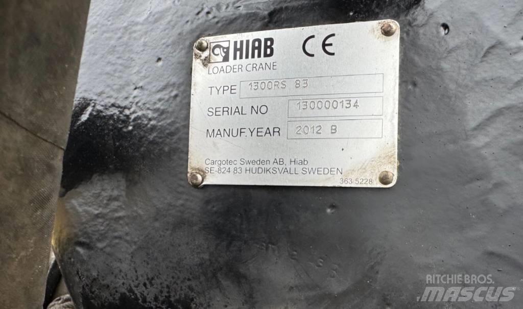 Hiab 1300RS 83 Крани вантажників