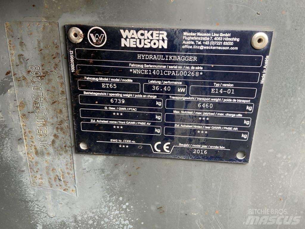 Wacker Neuson ET65 Гусеничні екскаватори