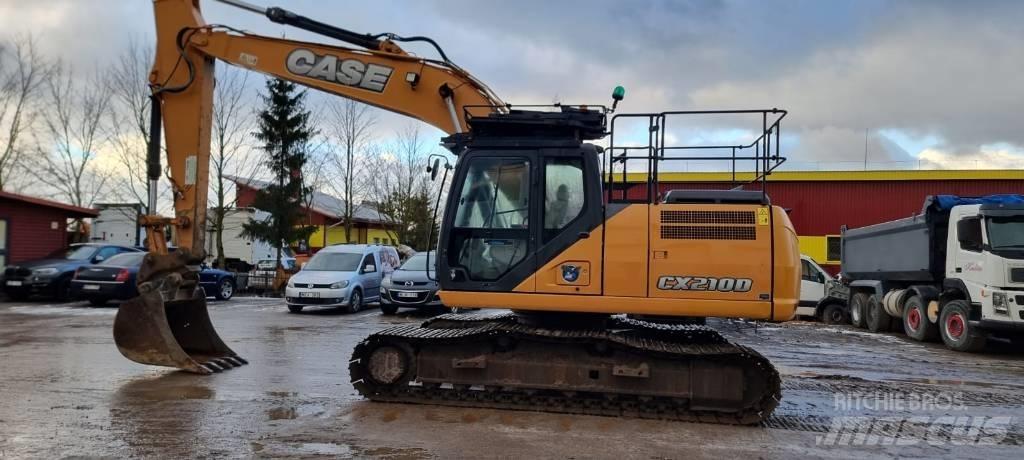 CASE CX 210 D Гусеничні екскаватори