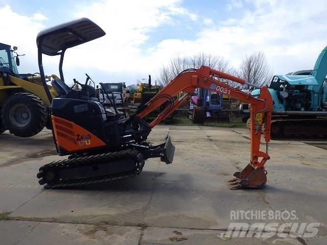 Hitachi ZX 17 U-2 Міні-екскаватори < 7т