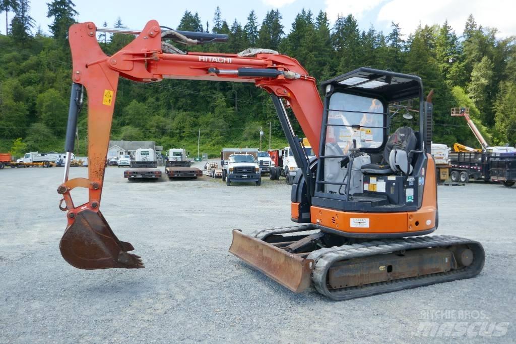 Hitachi ZX55UR-5B Міні-екскаватори < 7т