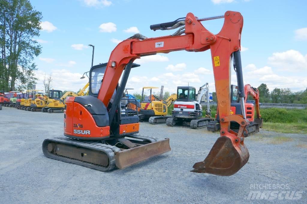 Hitachi ZX55UR-5B Міні-екскаватори < 7т