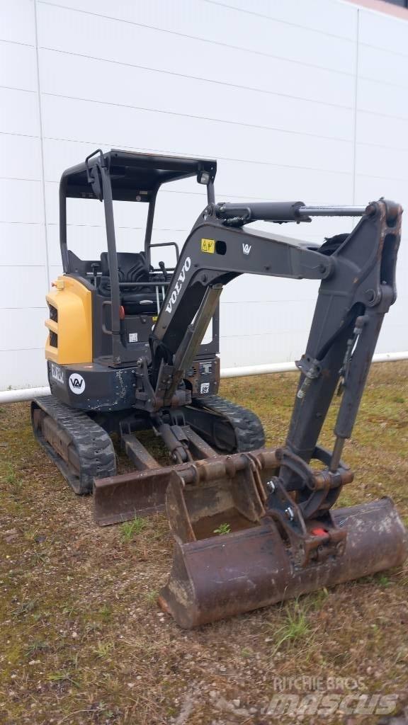 Volvo ECR 25 D Міні-екскаватори < 7т