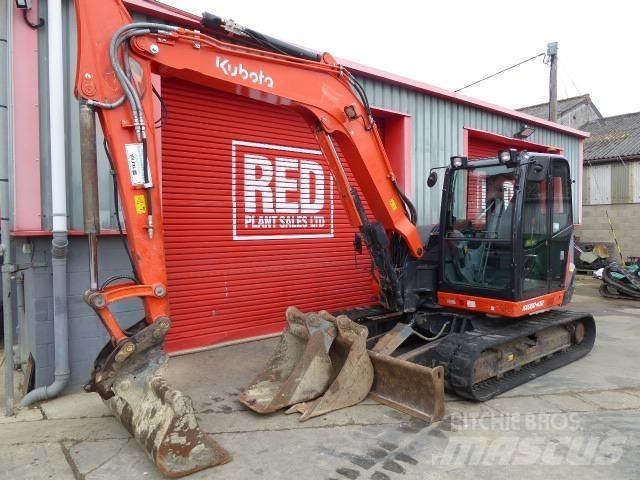 Kubota KX 080-4 Середні екскаватори 7т. - 12т.