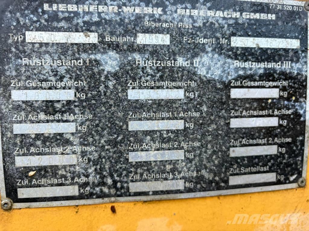 Liebherr 50 K Баштові крани