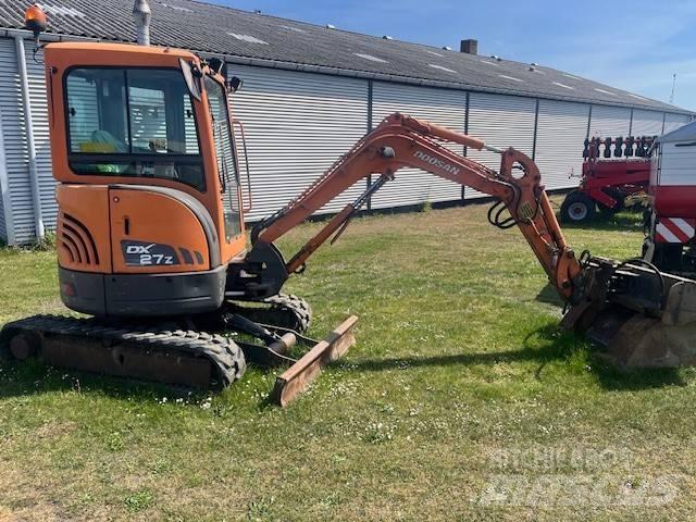 Doosan DX 27 Z Міні-екскаватори < 7т