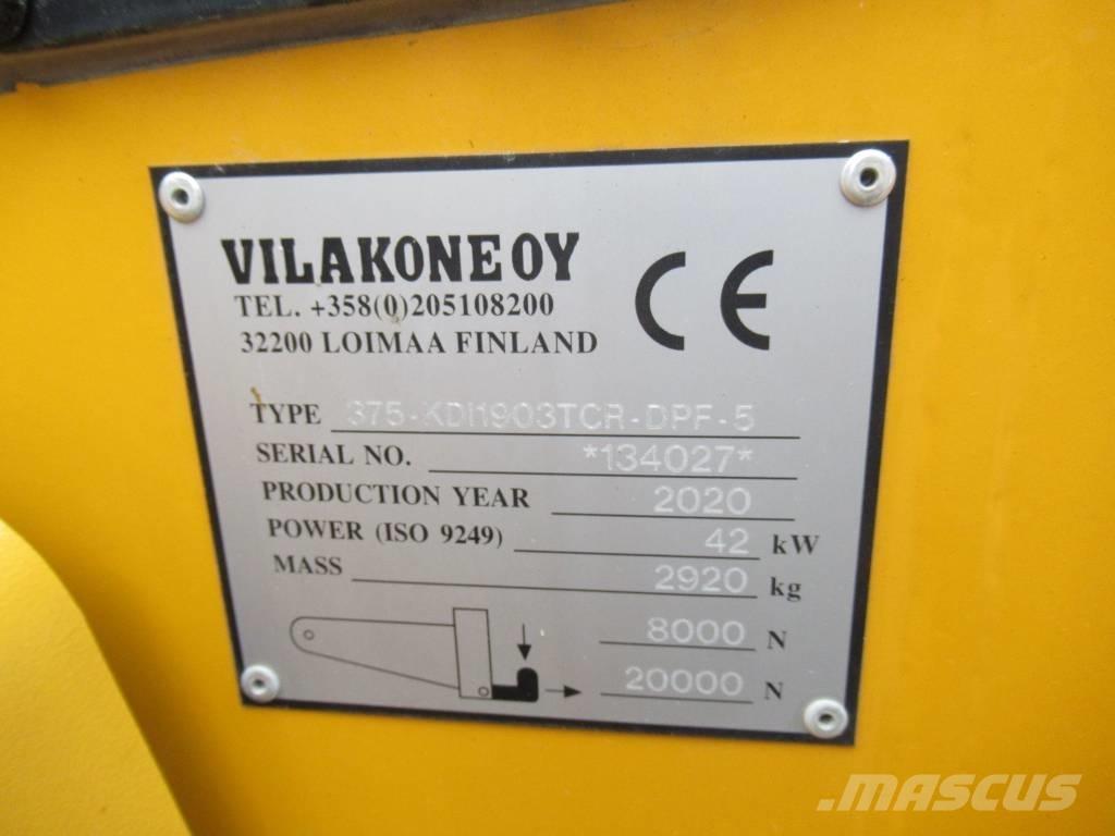 Wille 375 Фронтальні навантажувачі