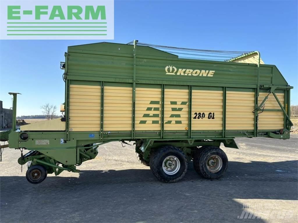 Krone AX 280 GL Причепи перевантажувачі зерна