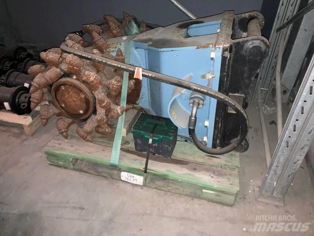 Rockwheel D20-G-ROG Холодні дорожні фрези